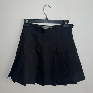 Black American Apparel tennis skirt
